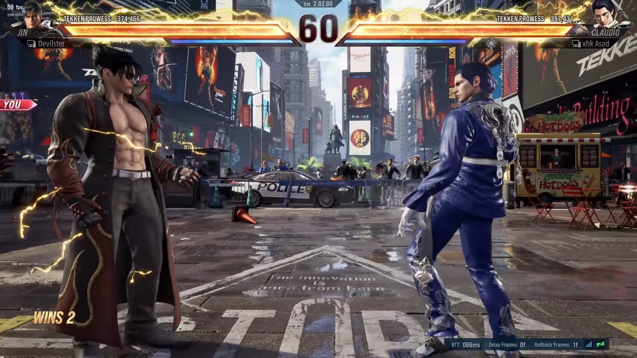 Jin Defending God Of Destruction 1 Rank Against Crazy Claudio!