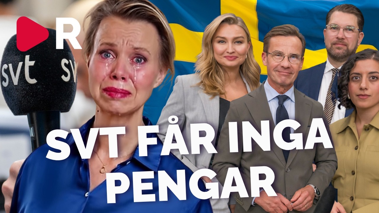 SVT stora förloraren i Tidös nya budget