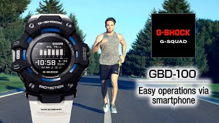 Tip5 💪 GBD-100 G-SQUAD Easy operations via smartphone screenshot 5