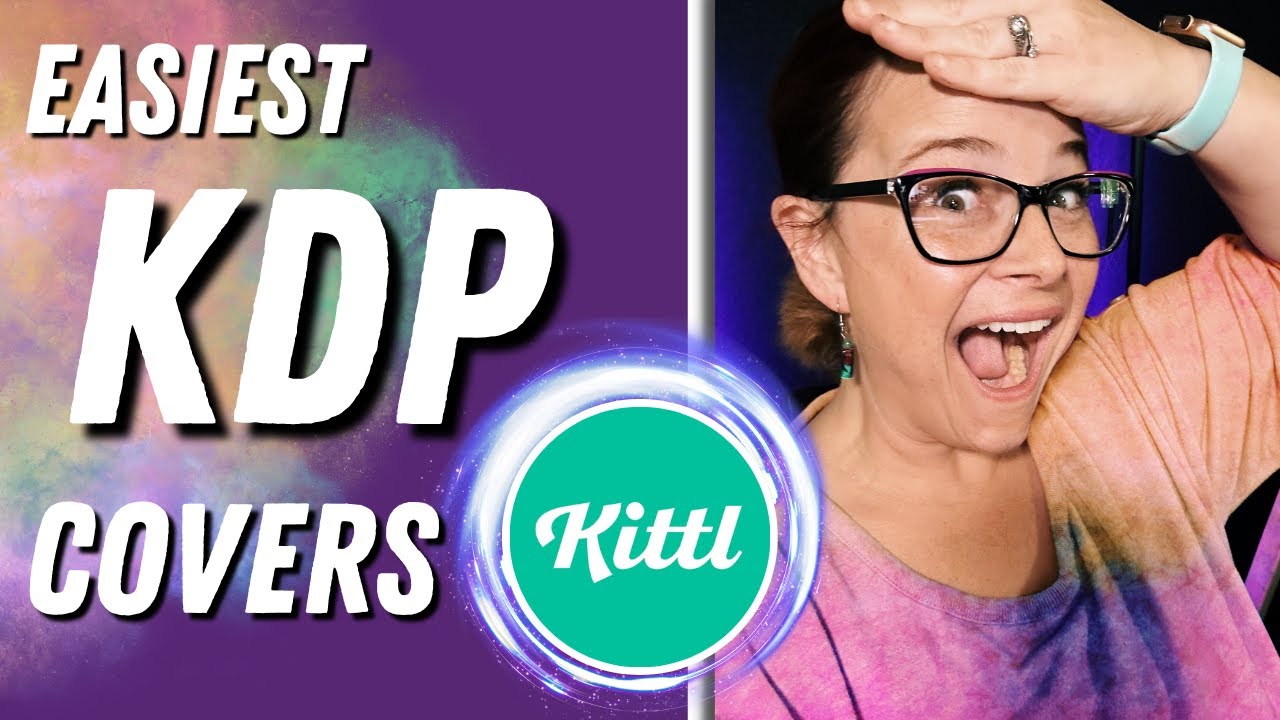 No Design Skills? No Problem! Design KDP Covers with Kittl - YouTube