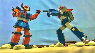 Voltes V Legacy: Voltes V vs Vaizanger | Stop Motion | LJPL Animation