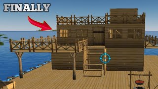 FINALLY I MADE MY HOUSE | OCEAN SURVIVAL