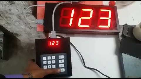 Electro-Med 3 Digit Token Display