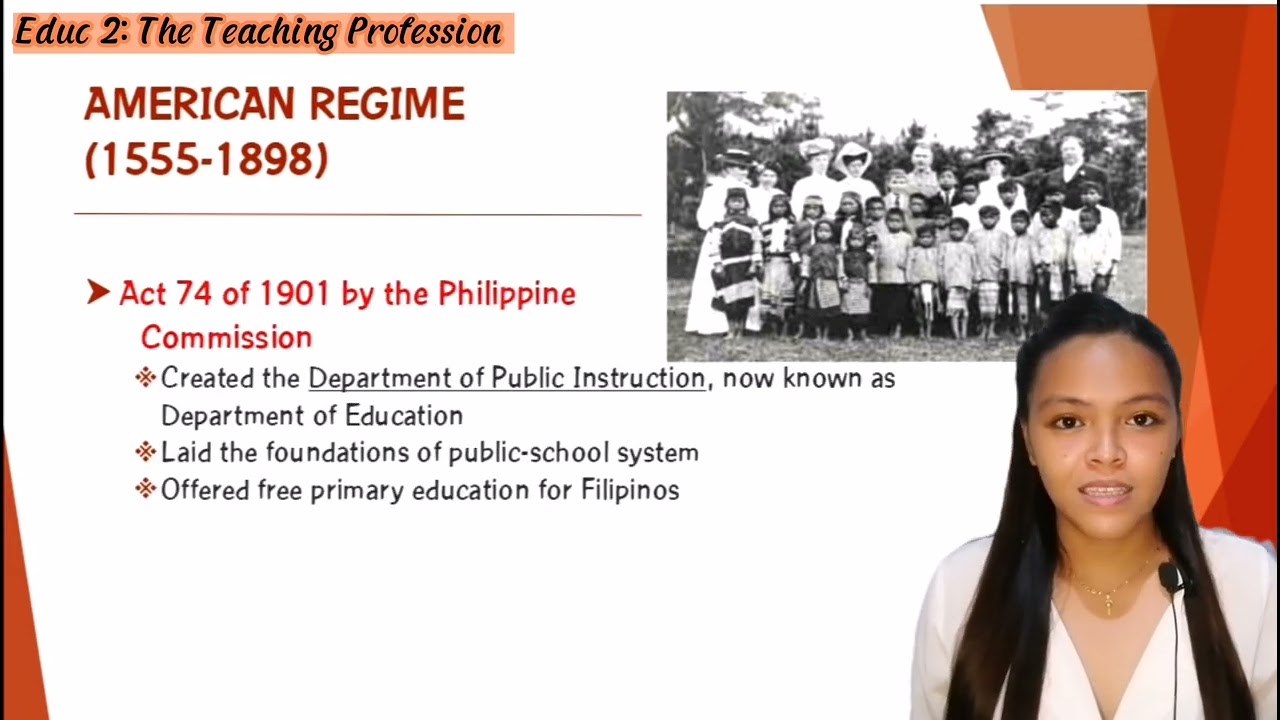 Historical Development of Teaching as a Profession in the Philippines(EDUC2-The Teaching Profession)