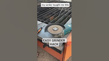 Lose the Tool? Here’s How to Remove Grinder Disc Anyway#LifeHack #AngleGrinder #ToolHack #DIYTiktok