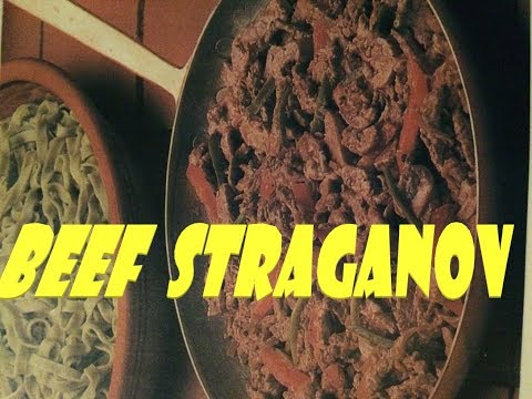 LEZZETLİ BİR ET YEMEĞİ TARİFİ - BÖF STRAGANOF ( BEEF STRAGANOV )