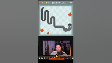 25 Apples in 11.070 seconds Google Snake - 3 Apple Start, Small Map #shorts