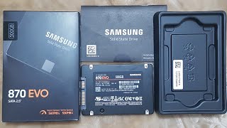 Samsung 870 EVO Unboxing