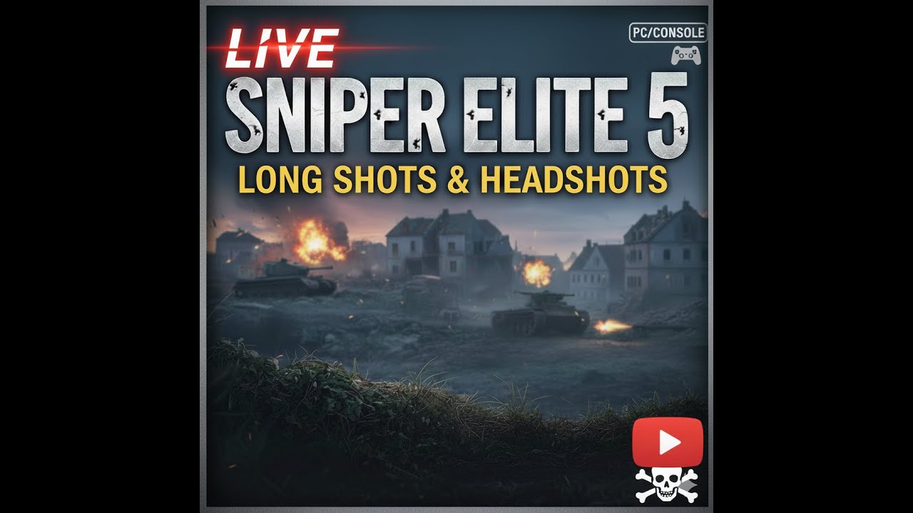 Nejhorší sniper na youtube?  Tak snad aspoň něco trefím : Sniper Elite Live