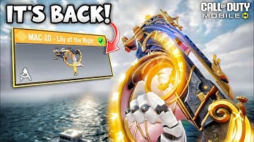 MAC-10 Lily of the Night is back! Most Unique feature MAC-10 Legendary