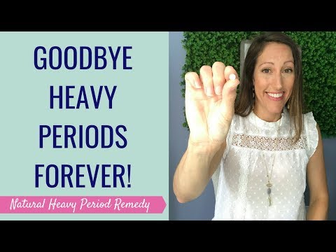 STOP Heavy Periods NOW  | How to Get Rid of Heavy Menstrual Cycle, Heavy Bleeding & Heavy Clotting