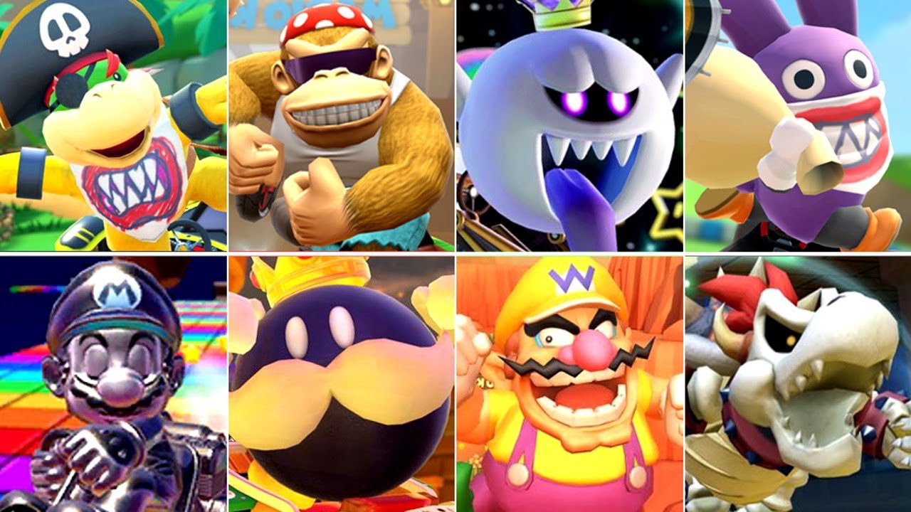 Mario Kart Tour - All Bosses (2022)