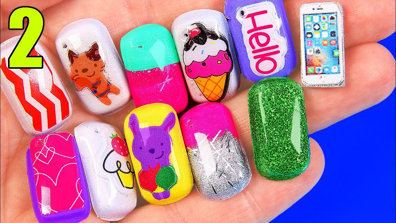 DIY Miniature Phone Cases - YouTube