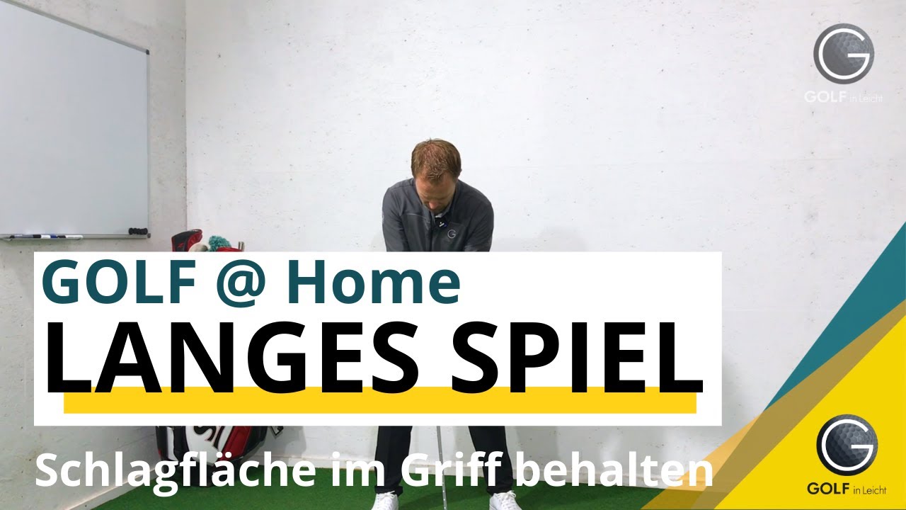 LANGES SPIEL - SCHLAGFLÄCHE IM GRIFF HABEN