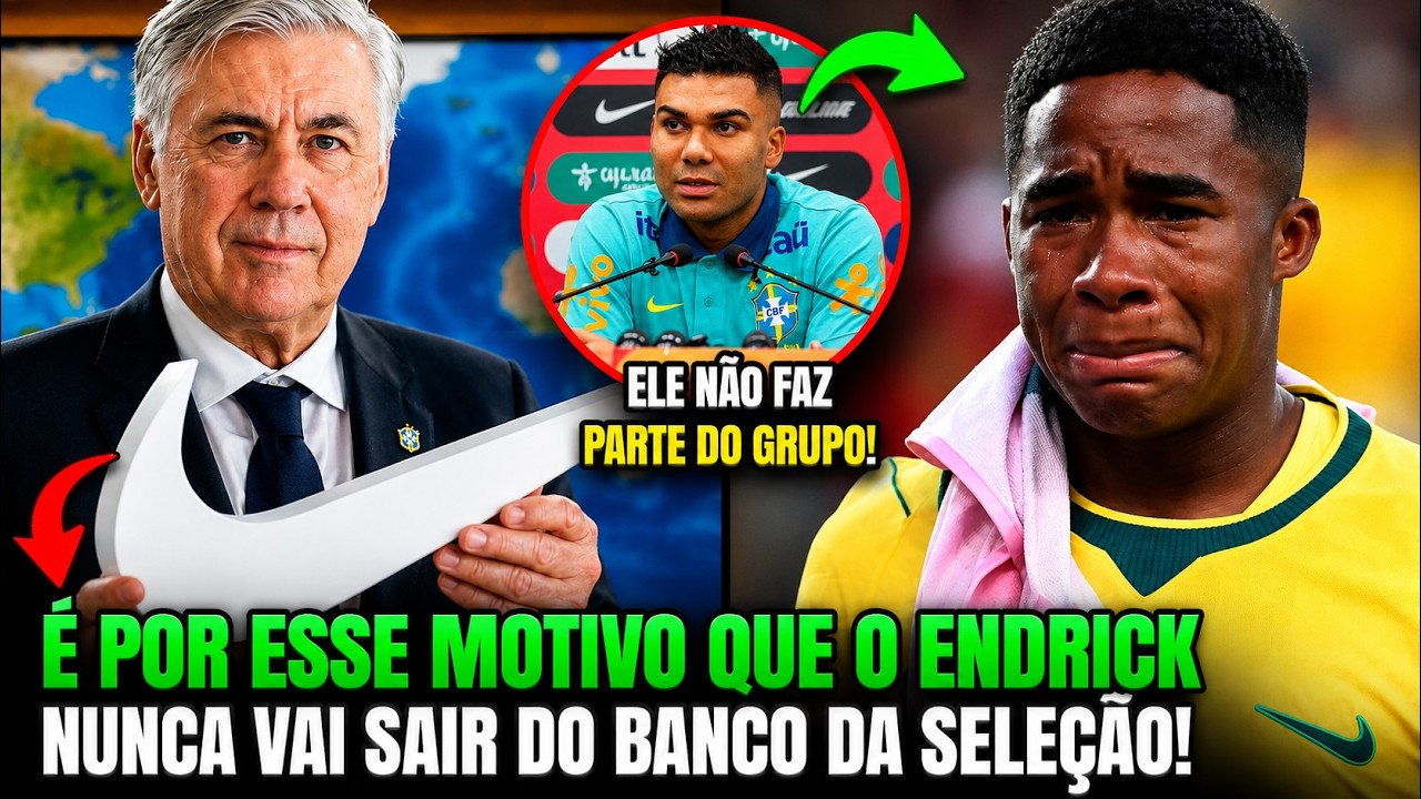 Por que  A NIKE pode estar DESTRUINDO o ENDRICK NA SELEÇÃO #endrick