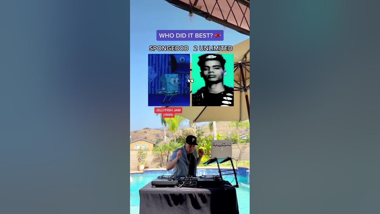 SpongeBob sampled this famous song in “Jelly Fish Jam”! Who did it best? 🧽