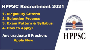 HPPSC Range Forest Officers Recruitment 2021  | Government job Vacancy in Himachal Pradesh
