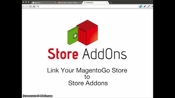 StoreAddons - How To Link Your MagentoGo Store