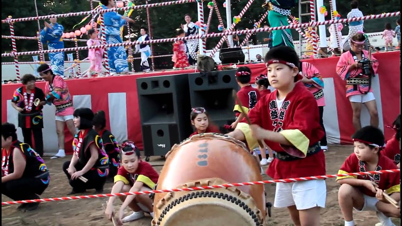 四街道ふるさとまつり2日目に行われた輪踊り