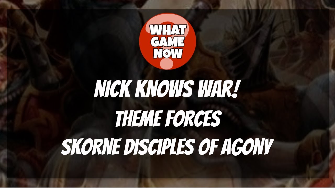 Nick Knows War: A Beginners Buying Guide to Warmachine/Hordes! Theme Force Skorne Disciples of Agony
