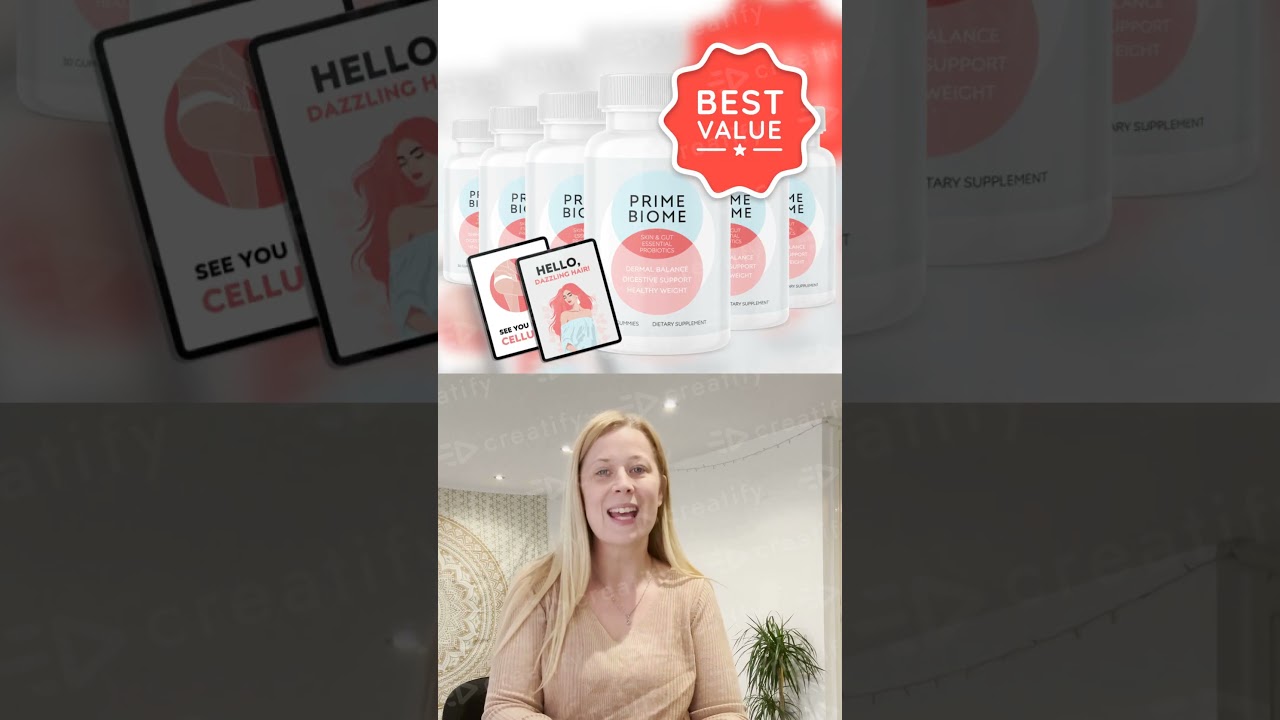 Say Goodbye to Bloating with This Natural Probiotic! #primebiome  #guthealth