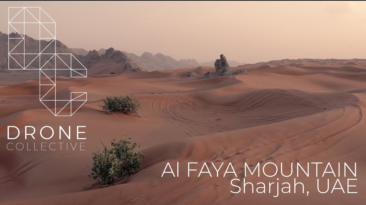 rockstar adventure race AL FAYA MOUNTAIN & CAMEL ROCK FROM THE AIR