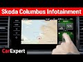 Infodivertissement skoda columbus 2020 examen expert de 92 pouces avec apple carplayandroid auto  4k