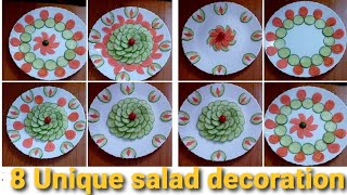 8 Unique And Easy Salad Decorations Ideasneelam Ki Recipes