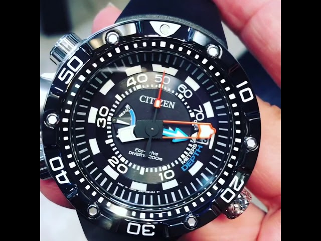 Citizen Promaster Aqualand Eco Drive Go Deeper BN2024-05E - YouTube