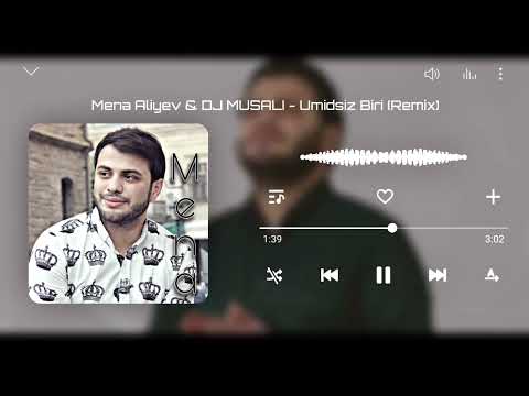 Mena Aliyev & DJ Musalı - Umidsiz Biri (Yeni Tiktok Remix)