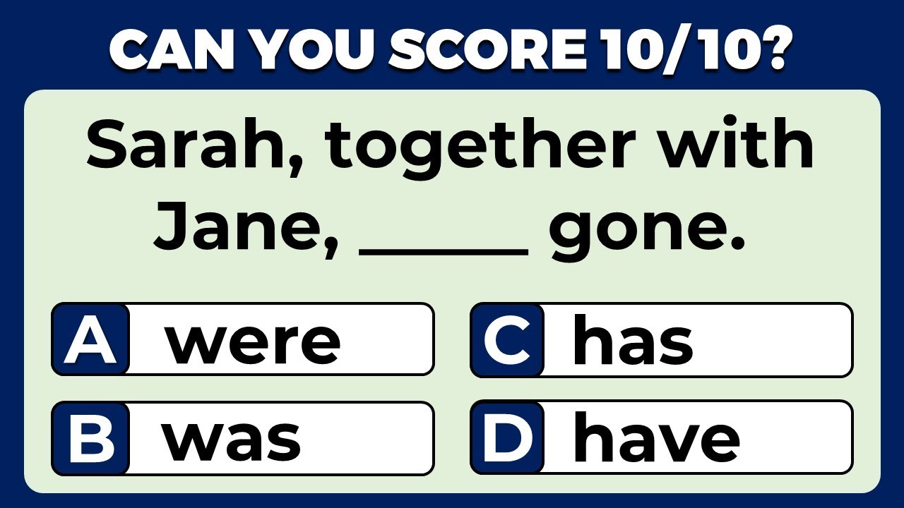 English Grammar Quiz | Choose The Appropriate Word. #challenge 2 - YouTube