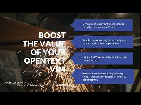 Insights & Analytics for OpenText VIM - Use Case: Stainless Steel Producer