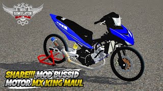 MOD BUSSID MOTOR MX KING | Mod bussid terbaru mx king maul screenshot 1