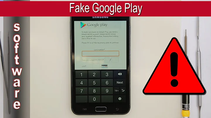 Warning! ⚠ Fake service Google Play! Workshop Software. Turn on subtitles!