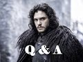 Game of Thrones Q &amp; A without Music