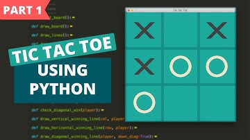 Tic Tac Toe Using Python and Pygame (Part 1) | Creating the Screen Board