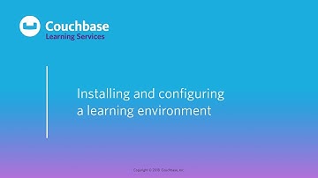 CB110 Lesson 1 - Installing and configuring a learning environment