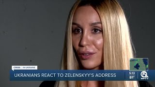 South Florida Ukrainians praise Zelenskyy's address to Congress