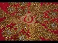 Ar508 the divine artistry saree bridal wear  handcrafted  stone work  zardozi work