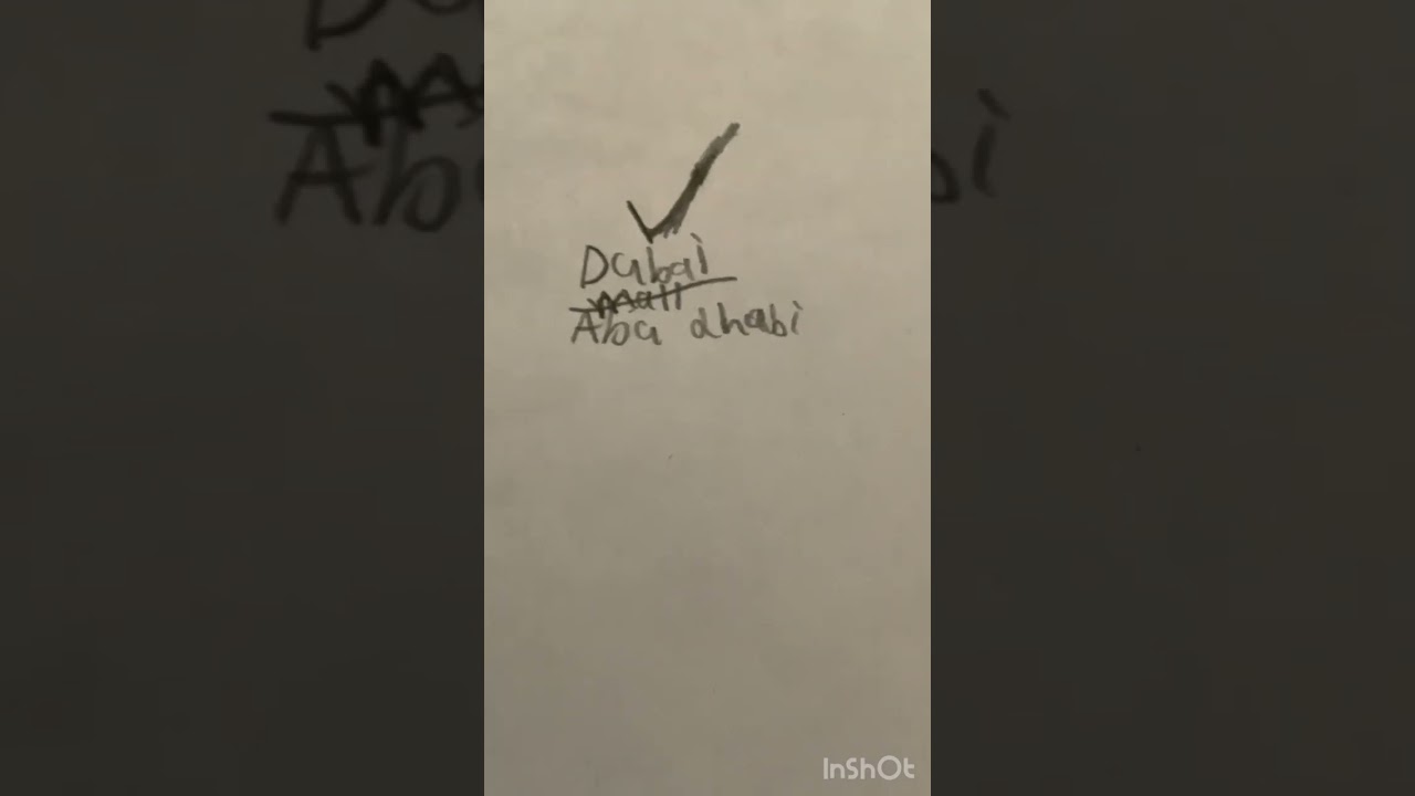 Dubai Vs Abu Dhabi comparisons | Who do you think will win????????