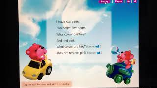 小學一年級下英語課本第一課 Primary 1B Chapter 1 Fun with colours Longman Elect Pearson HK