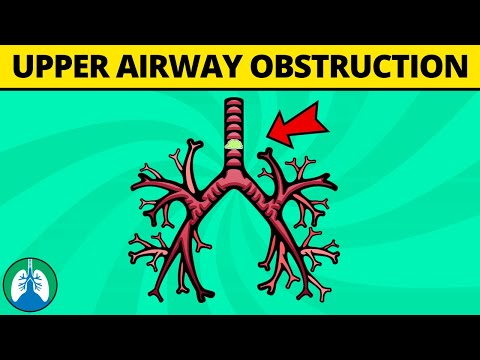Video: Airway Obstruction - Causes, Symptoms, Treatment