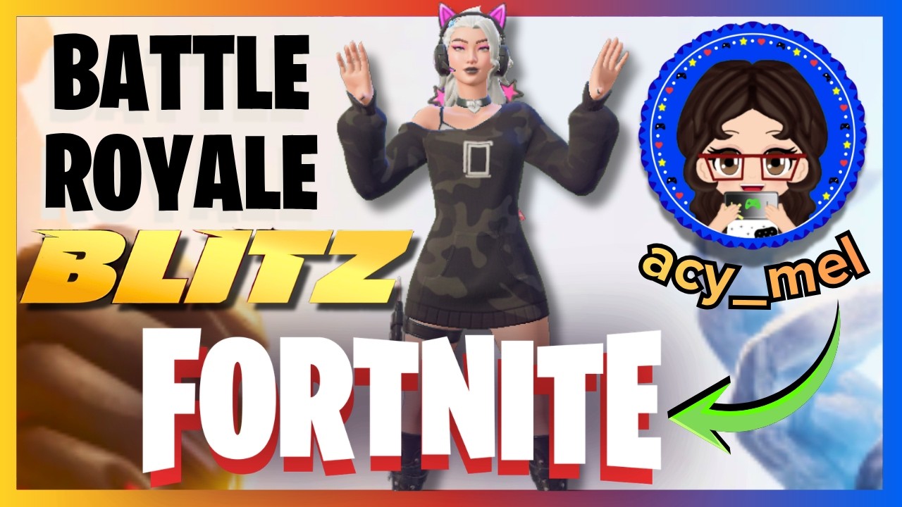 FORTNITE AO VIVO, BATTLE ROYALE, BLITZ #gaming #fortnite