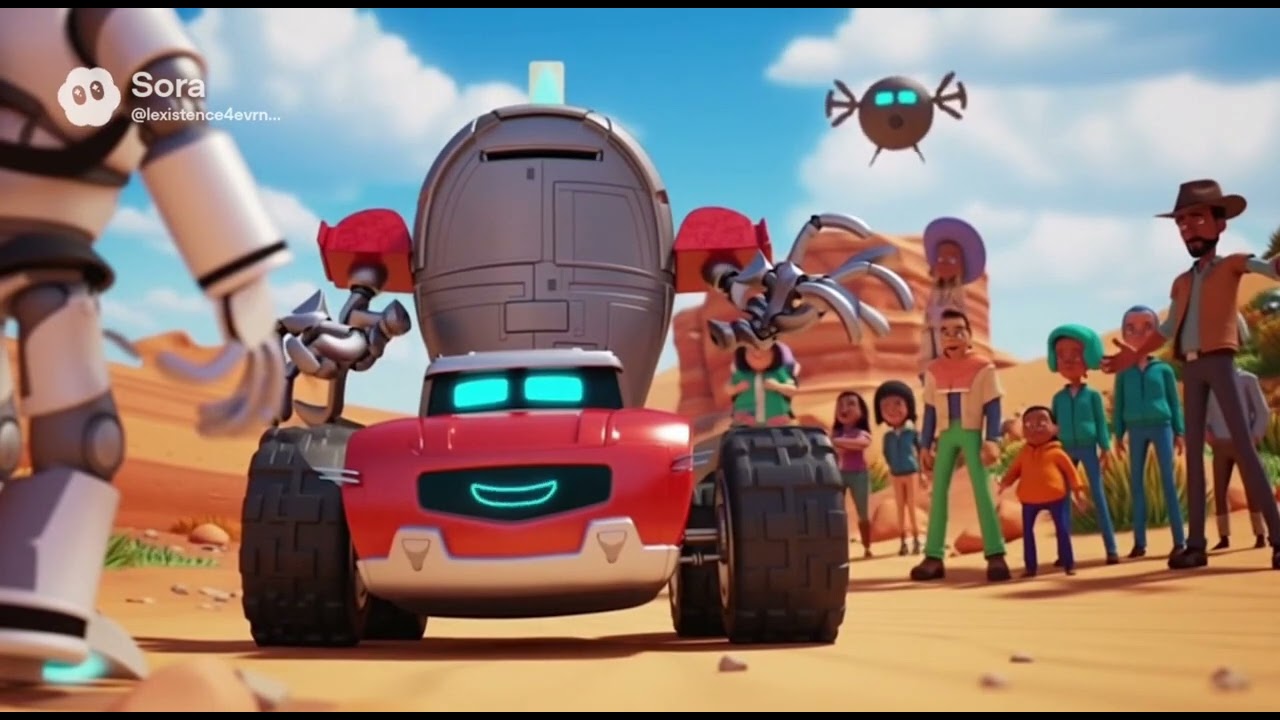 AI Generated Show By Sora 2 Alex Robot Pilot