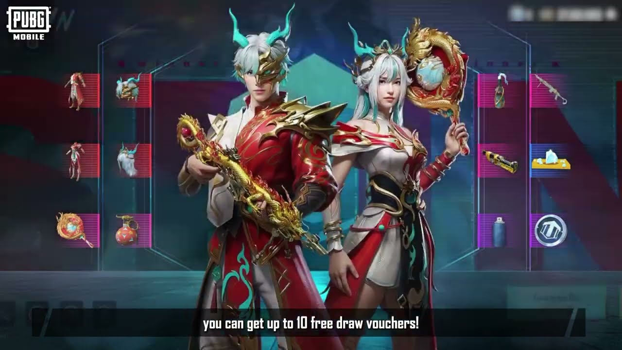PUBG MOBILE | The 🐲 Dragon's Blessing event heats things up from 2/6 - 2/21!