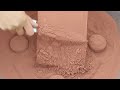 Asmr very soft dustyred dust slabs shavecarving  dust play very satisfying asmr