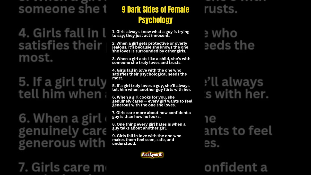 Female Psychology Secrets: What Women Never Say But Always Feel