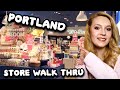 Portland store walk through  white barn  bath  body works shop with me in oregon  a haul