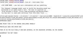 kaldi CNN broadcast speech recognition