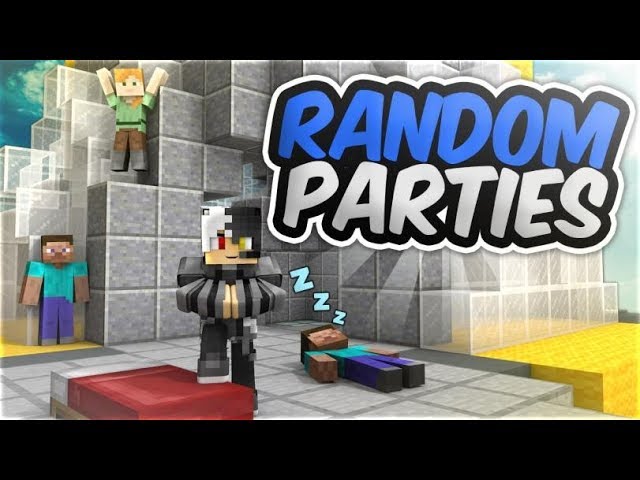 Random Parties ON MY MAIN | Hypixel Bedwars - YouTube
